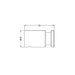 Specification line drawing