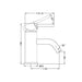 Specification line drawing