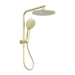 Mecca 2 in 1 Twin Shower (Brushed Gold)
