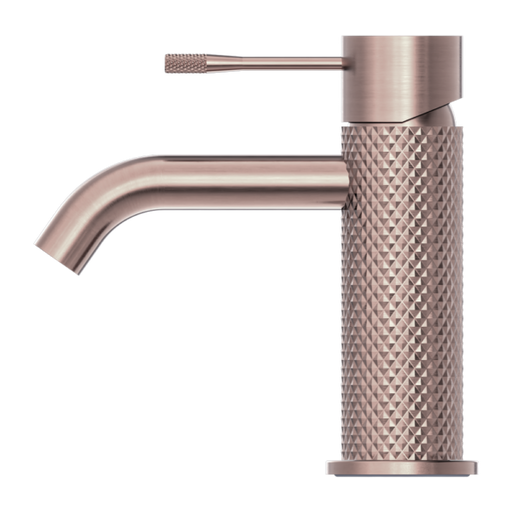 Opal Basin Mixer (Brushed Bronze) with Knurled Body