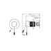 Specification line drawing