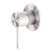 Opal Wall Mixer in Brushed Nickel