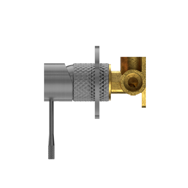 Opal Wall Mixer side view with body kit attached
