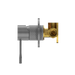 Opal Wall Mixer side view with body kit attached