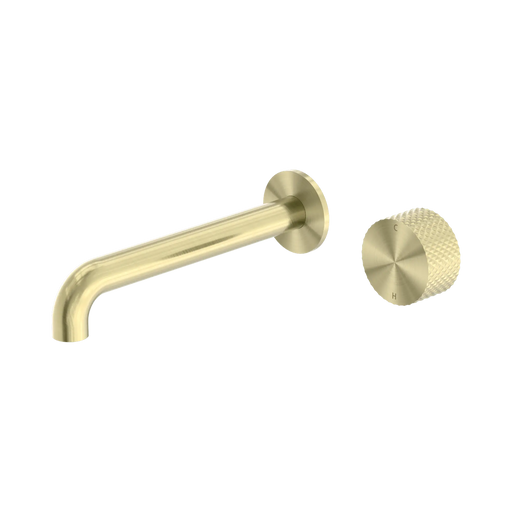 Opal Progressive Wall Mixer Wall Bath/Basin Set (Brushed Gold)