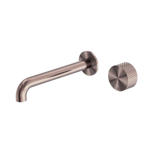 Opal Progressive Wall Mixer Wall Bath/Basin Set (Brushed Bronze)