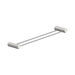 Opal Double Towel Rail 600mm (Brushed Nickel)