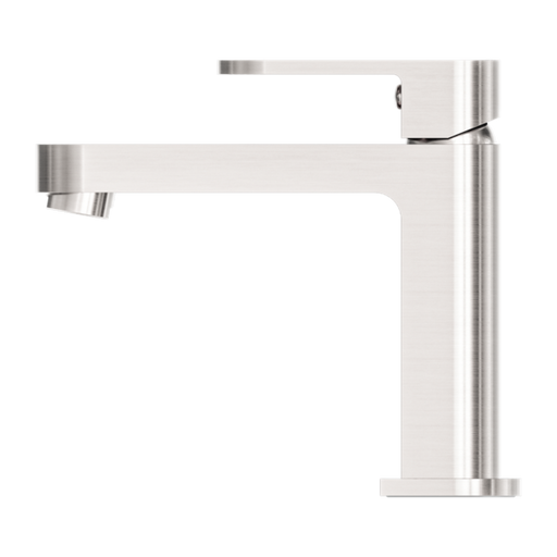 Ecco Basin Mixer (Brushed Nickel) side view