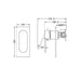 Specification line drawing