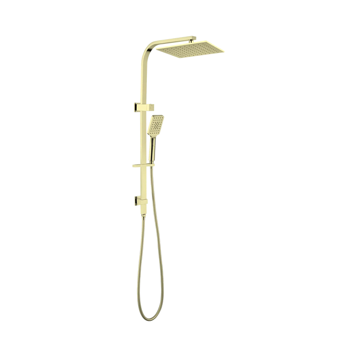 Celia Twin Shower (Brushed Gold)