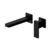 Celia Wall Basin/Bath Mixer Separate Backplate (Matte Black)