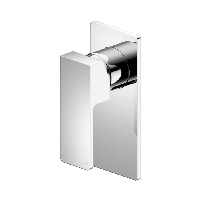Celia Shower Mixer Rectangular Backplate (Chrome)