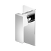 Celia Shower Mixer Rectangular Backplate (Chrome)