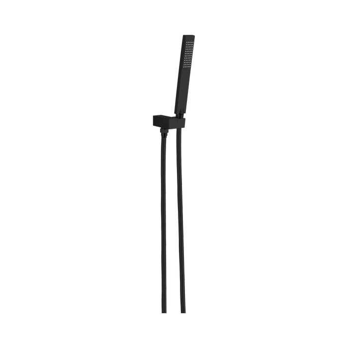 Celia Square Shower on Bracket (Matte Black)