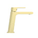 Bianca Basin Mixer Brushed Gold Right Facing