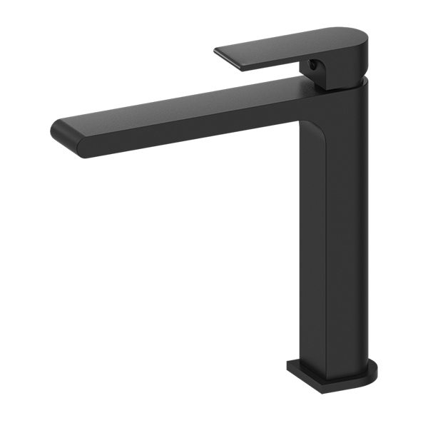 Bianca Mid Tall Basin Mixer Matte Black
