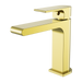 Bianca Basin Mixer Straight Spout Brushed Gold