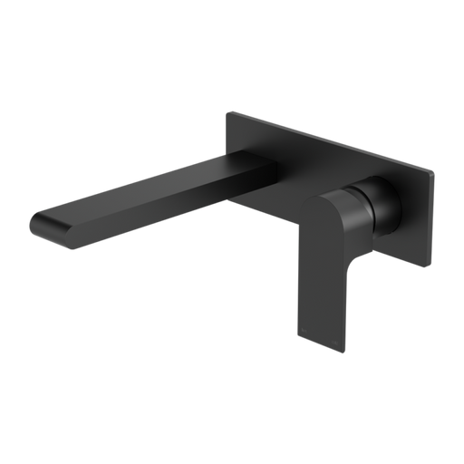 Bianca Wall Basin/Bath Mixer 187mm Spout (Matte Black)