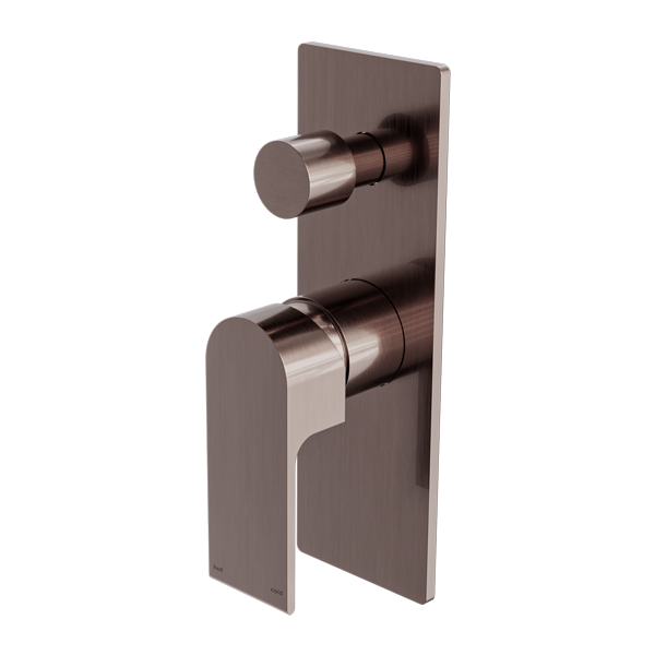 Bianca Shower Mixer with Divertor (Brushed Bronze)