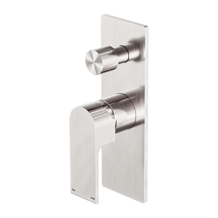 Bianca Shower Mixer with Divertor (Brushed Nickel)
