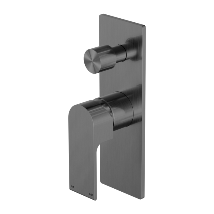 Bianca Shower Mixer with Divertor (Gun Metal)