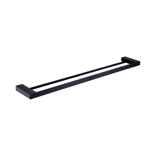 Celia Double Towel Rail (Matte Black)