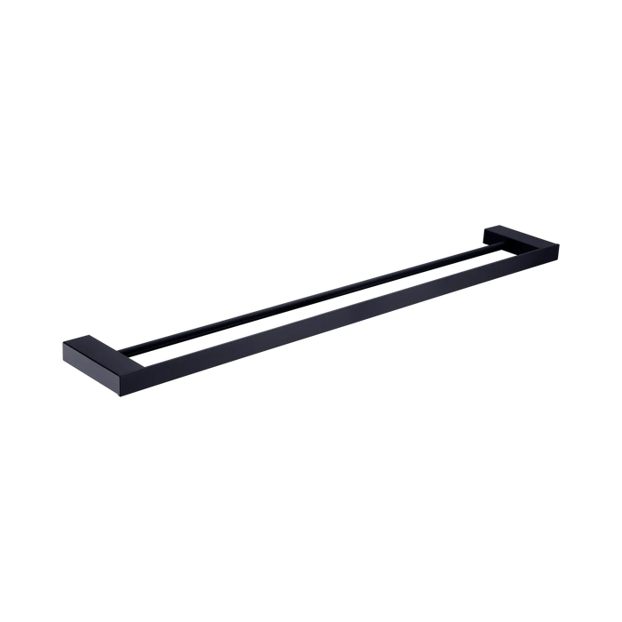 Celia Double Towel Rail (Matte Black)