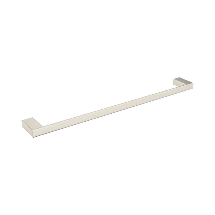 Nero Celia Single Towel Rail 800mm (Brushed Nickel)