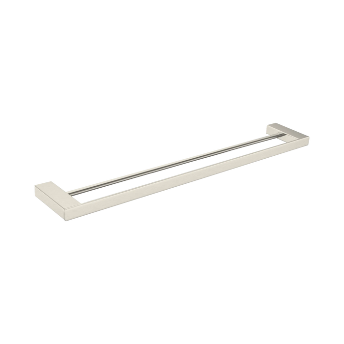 Celia Double Tail Rail 800mm (Brushed Nickel)