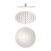 Nero 250mm Round Shower Rose (Brushed Nickel)