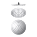 Nero 250mm Round Shower Rose (Chrome)