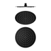 Nero 250mm Round Shower Rose (Matte Black)