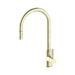 York Kitchen Sink Mixer with Pullout Veggie Spray (Aged Brass)