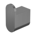 Bianca Robe Hook (Gun Metal)