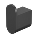 Bianca Robe Hook (Matte Black)