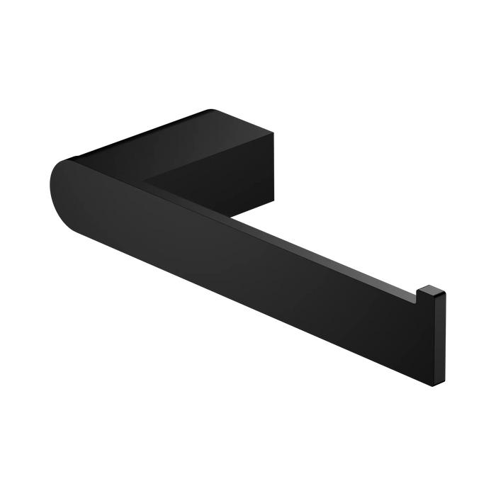 Bianca Toilet Roll Holder (Matte Black)