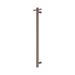 Mecca 240V Single Vertical Heated Towel Rail (Brushed Bronze)