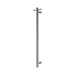 Mecca 240V Single Vertical Heated Towel Rail (Chrome)