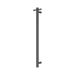 Mecca 240V Single Vertical Heated Towel Rail (Gun Metal)