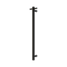Mecca 240V Single Vertical Heated Towel Rail (Matte Black)