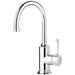 Phoenix Tapware Nostalgia Sink Mixer 160mm Gooseneck  (Chrome & White) NS730-62
