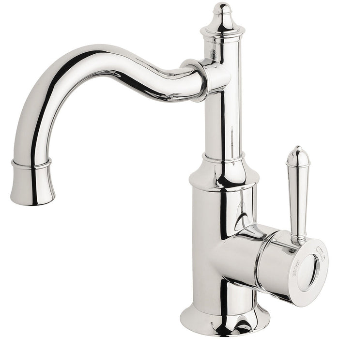 Phoenix Tapware Nostalgia Basin Mixer 160mm Shepherds Crook (Chrome) NS748CHR