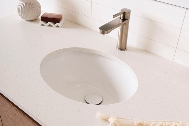 Oval Undercounter Basin Gloss White