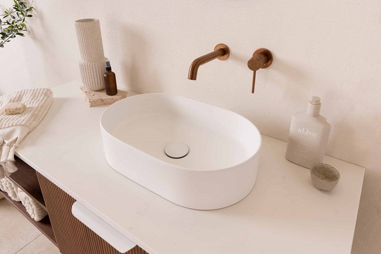 Patty Above Counter Basin Matte White