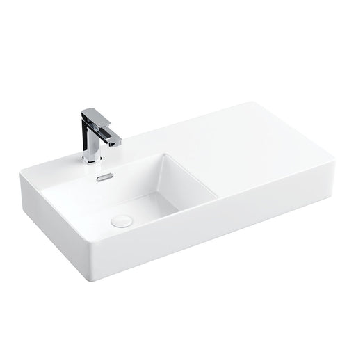 Fienza Petra 800 Wall Basin (Left-Hand Bowl)
