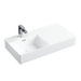 Fienza Petra 800 Wall Basin (Left-Hand Bowl)