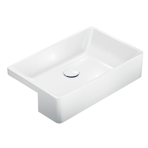 Fienza Petra Ceramic Semi-Recessed Basin No Tap Hole