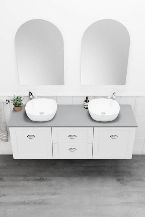 Marquis Provincial Vanity with double bowl