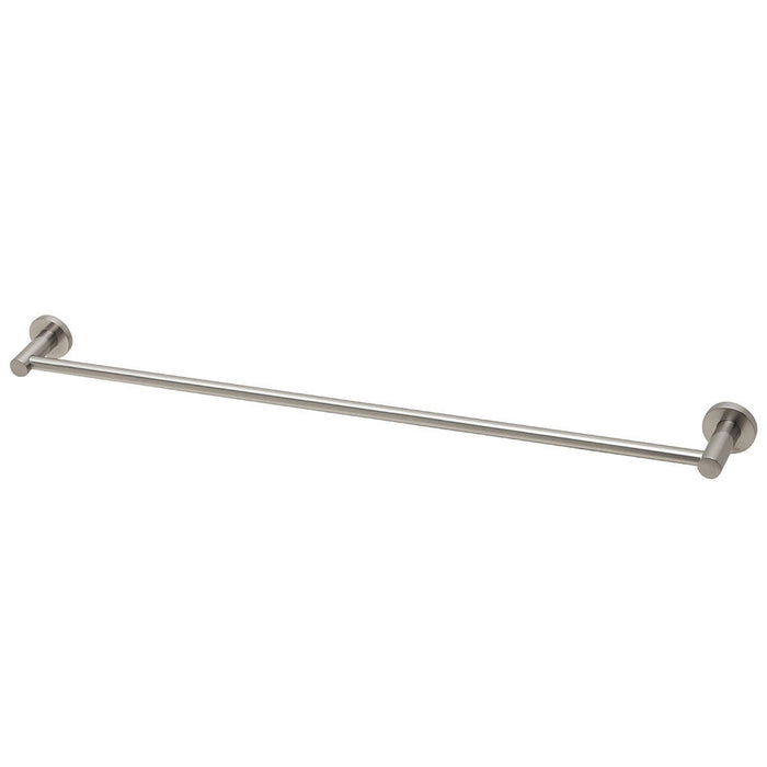 Phoenix Tapware Radii Single Towel Rail 800mm (Round) (Brushed Nickel) RA803BN