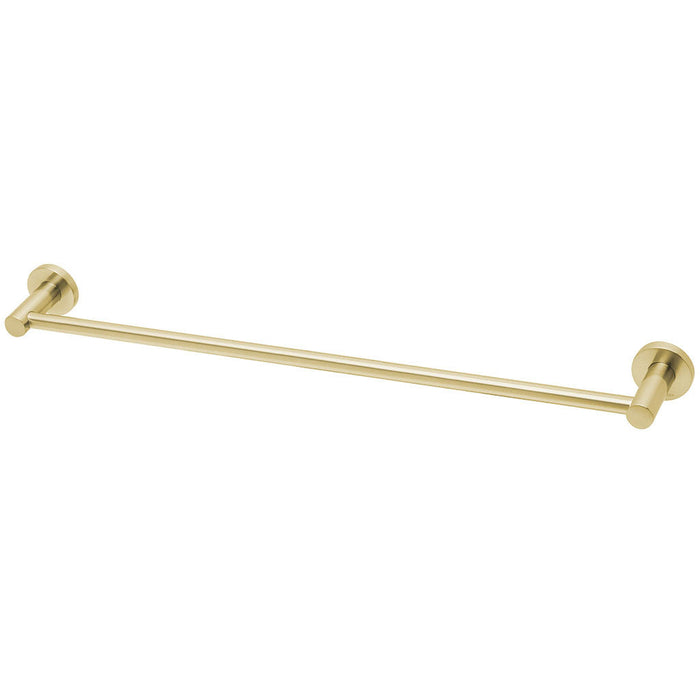 Phoenix Tapware Radii Single Towel Rail 600mm (Round) (Brushed Gold) RA804-12